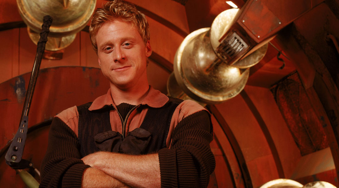 Wash from Firefly, also played by Alan Tudyk.